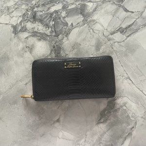 Ralph Lauren black zipper wallet